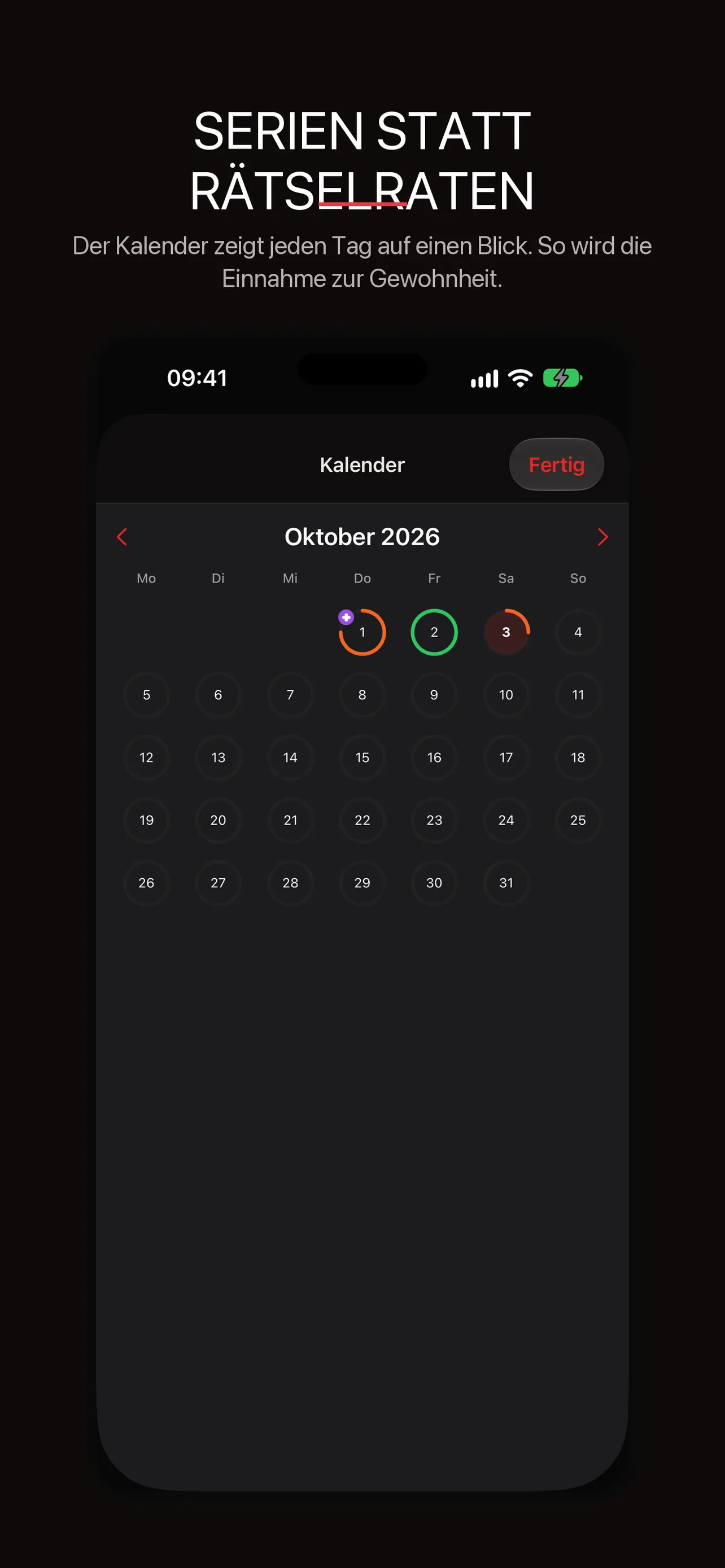 Kalenderansicht